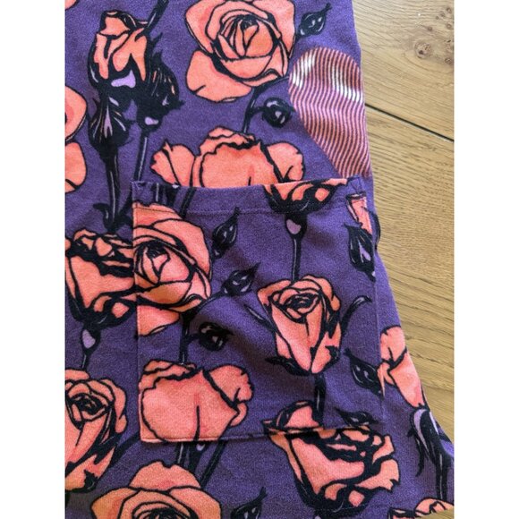 Lularoe Women's Open Front Floral Soft Stretch Knit Cardigan Sweater‎ Size Small - Picture 13 of 16